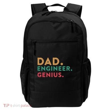 Engineering Dad Engineer Dads Dad Engineer Genius Gift Backpack
