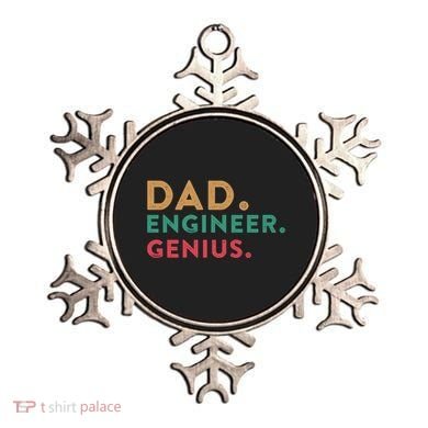 Engineering Dad Engineer Dads Dad Engineer Genius Gift Ornament