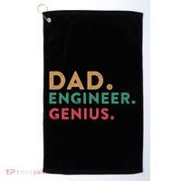 Engineering Dad Engineer Dads Dad Engineer Genius Gift Golf Towel thumb 0