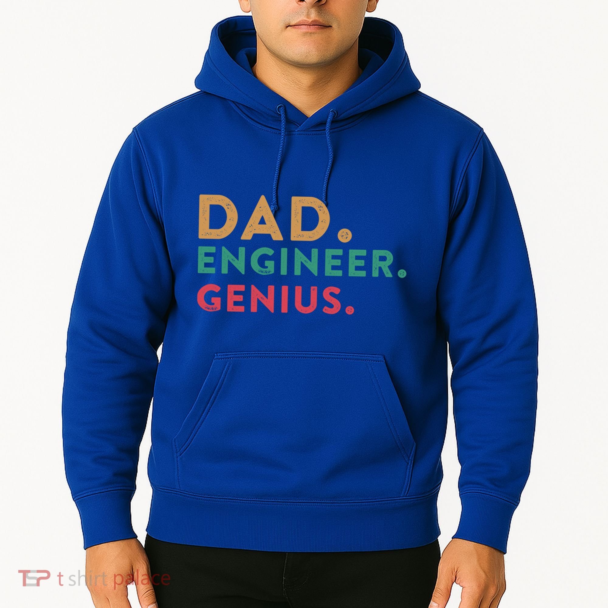 Engineering Dad Engineer Dads Dad Engineer Genius Gift Hoodie