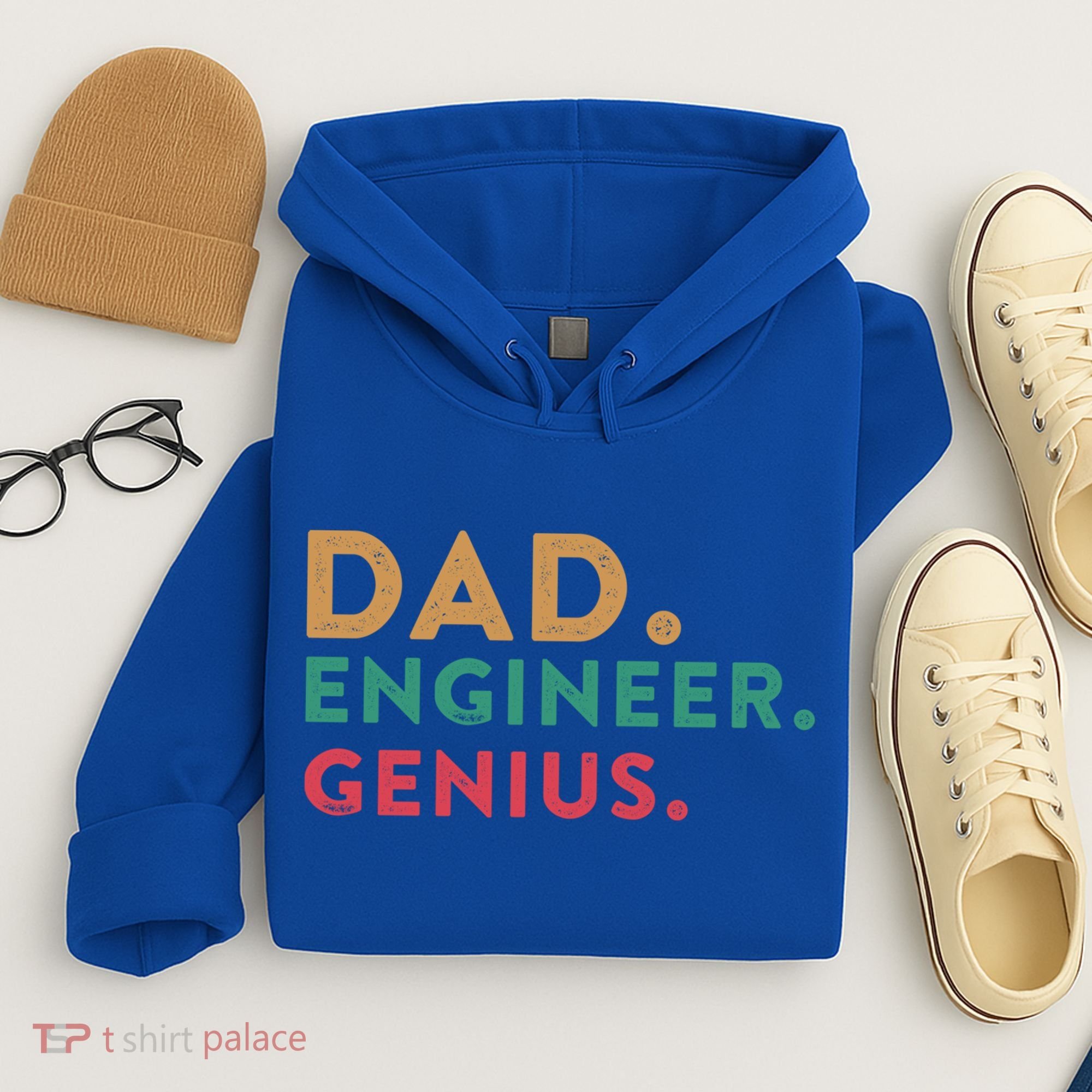 Engineering Dad Engineer Dads Dad Engineer Genius Gift Hoodie
