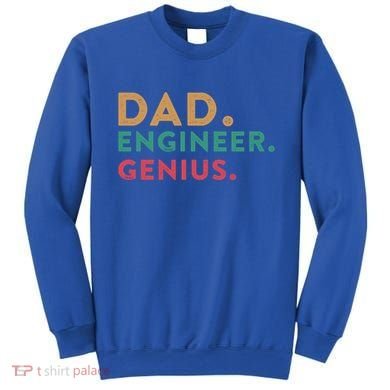Engineering Dad Engineer Dads Dad Engineer Genius Gift Sweatshirt