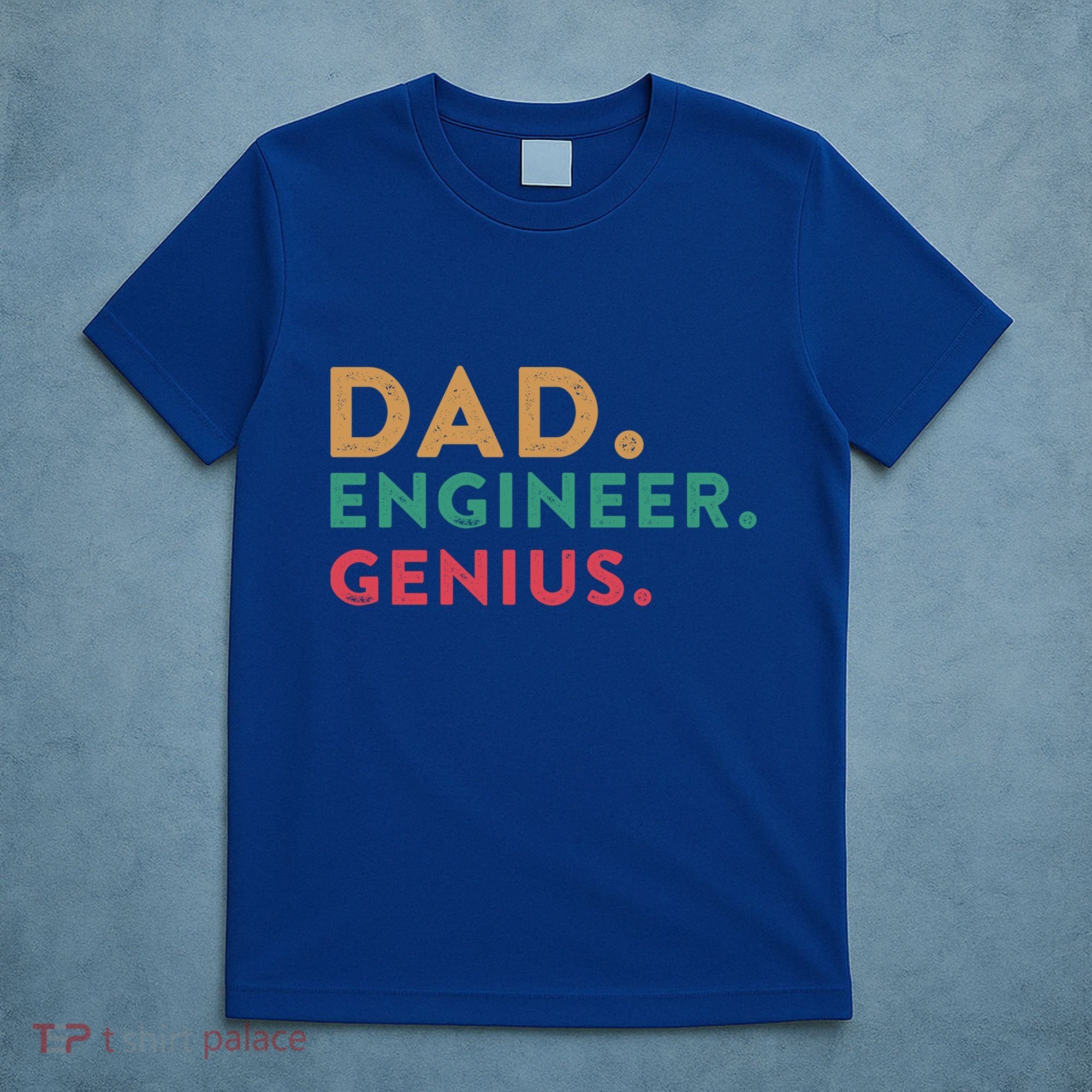 Engineering Dad Engineer Dads Dad Engineer Genius Gift T-Shirt