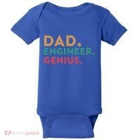 Engineering Dad Engineer Dads Dad Engineer Genius Gift Baby Bodysuit thumb 0
