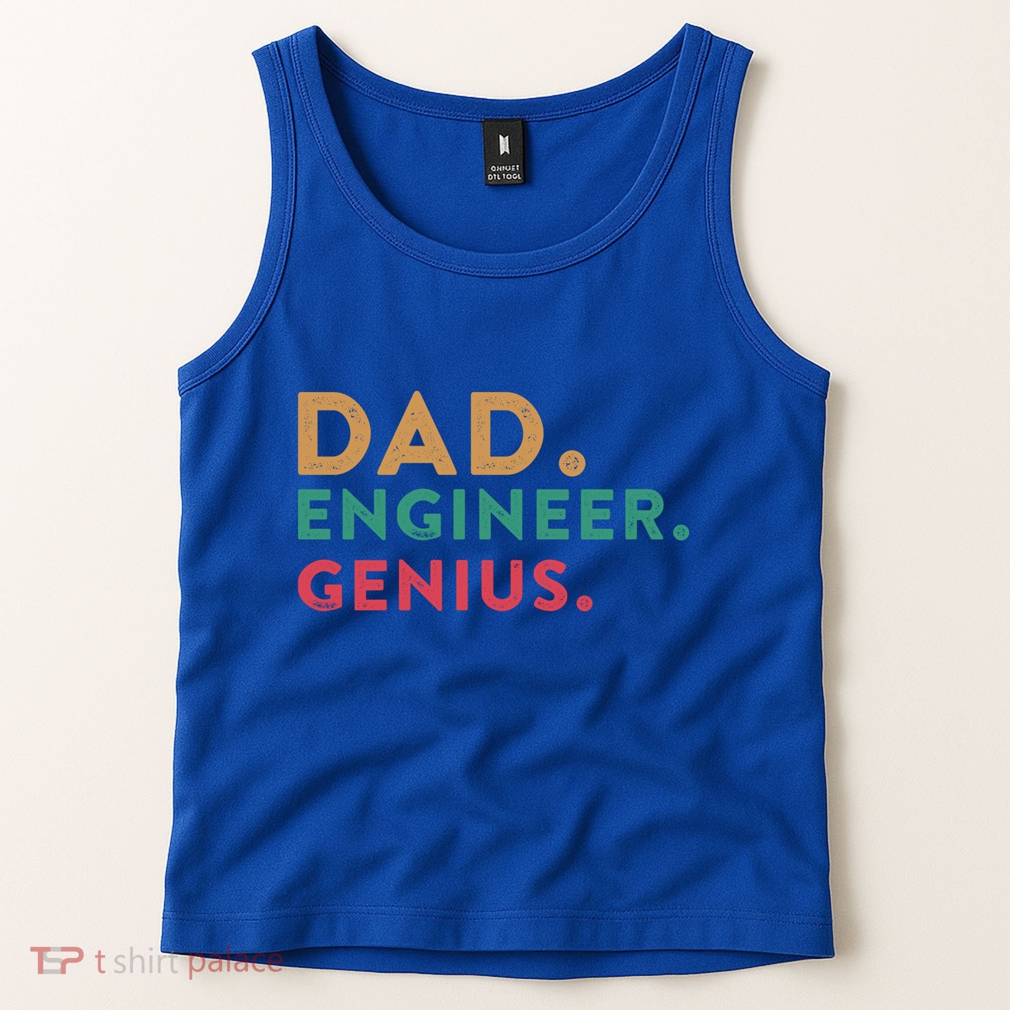 Engineering Dad Engineer Dads Dad Engineer Genius Gift Tank Top
