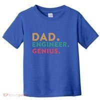 Engineering Dad Engineer Dads Dad Engineer Genius Gift Toddler T-Shirt thumb 0