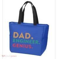 Engineering Dad Engineer Dads Dad Engineer Genius Gift Tote Bag thumb 3