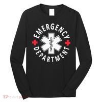 Emergency Department Emergency Room Healthcare Nursing Nurse Long Sleeve Shirt thumb 0