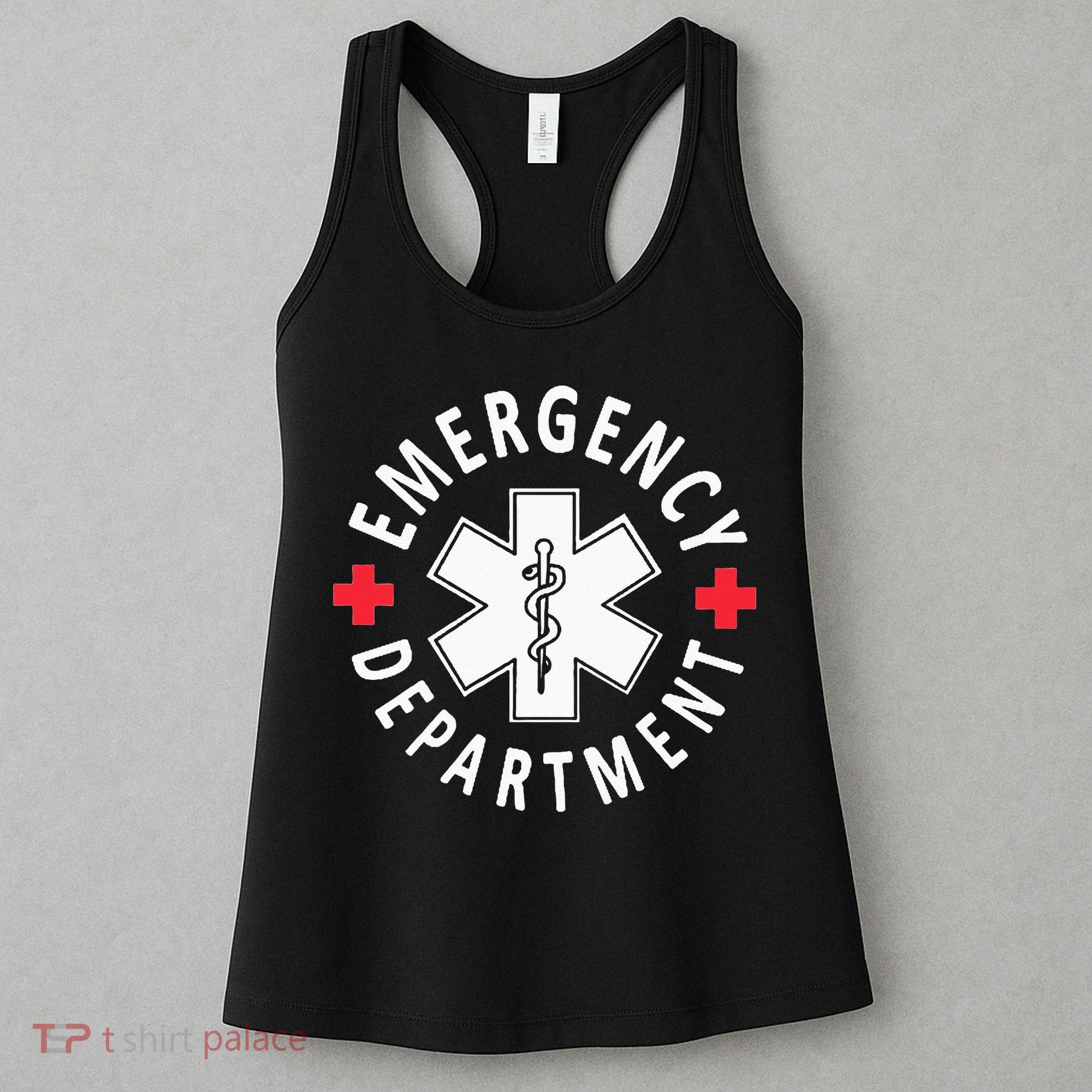 Emergency Department Emergency Room Healthcare Nursing Nurse Women's Tank Top