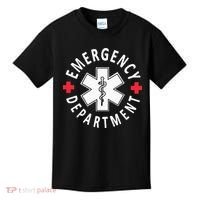 Emergency Department Emergency Room Healthcare Nursing Nurse Kids T-Shirt thumb 0