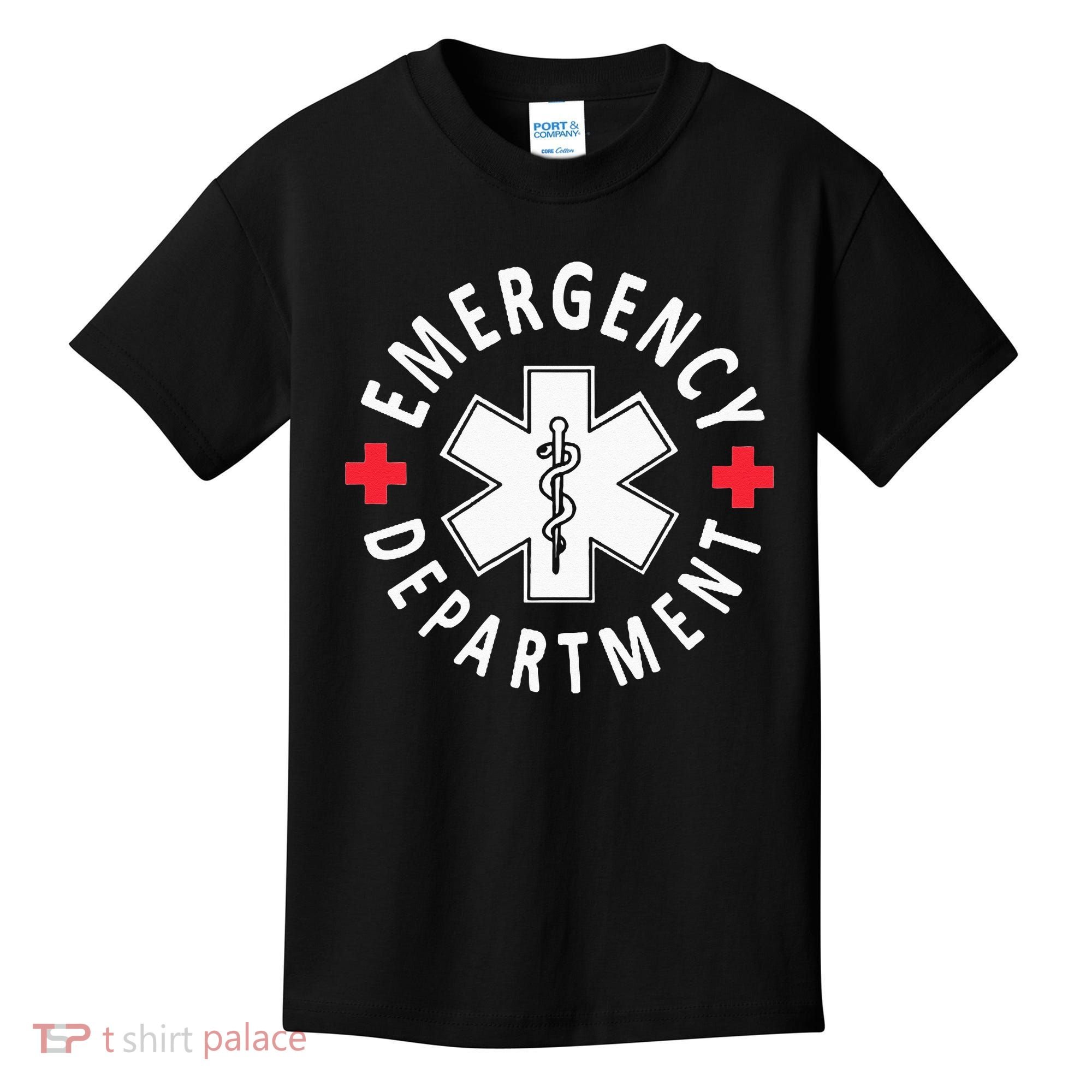 Emergency Department Emergency Room Healthcare Nursing Nurse Kids T-Shirt