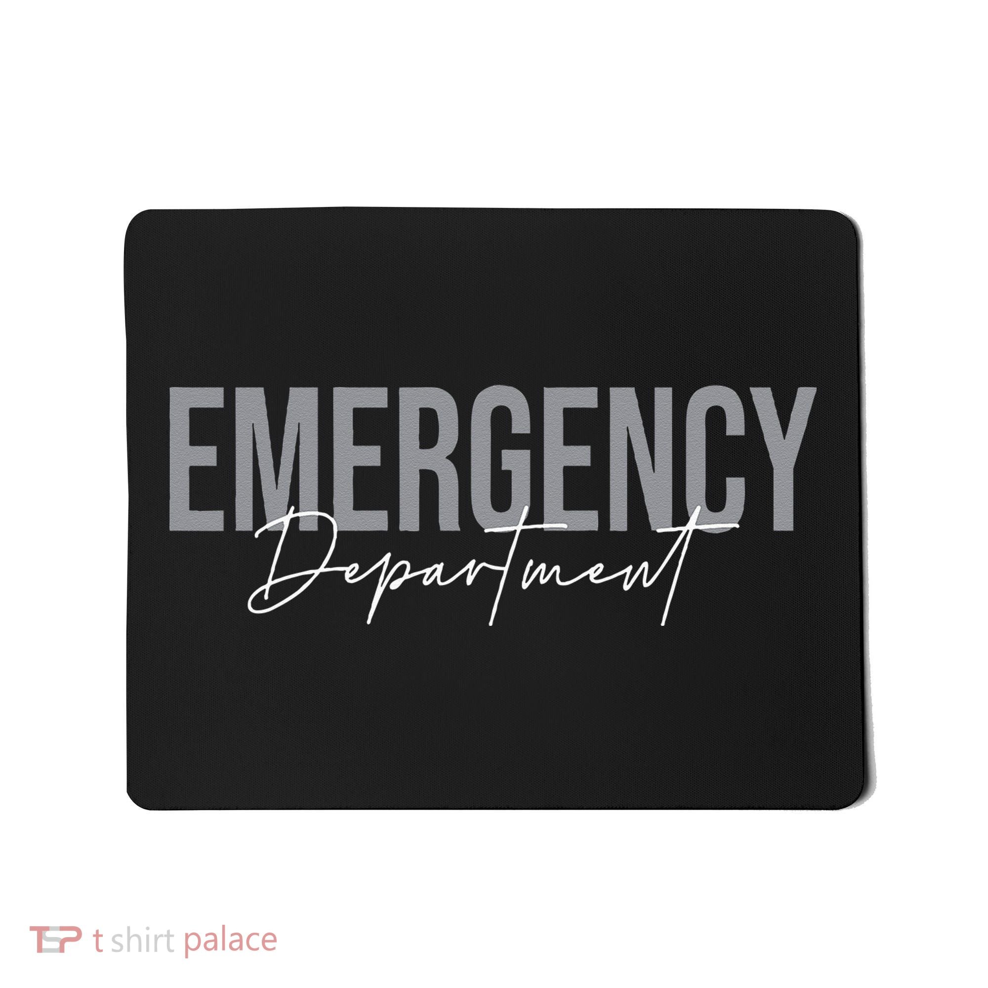 Emergency Department Emergency Room Healthcare Nursing Mousepad