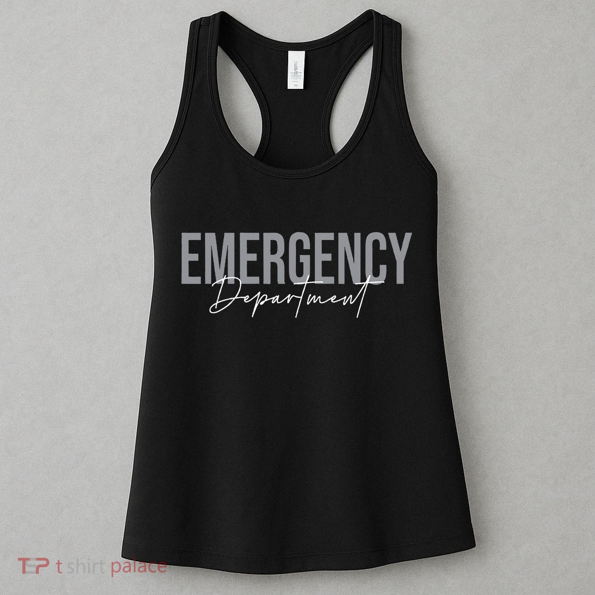 Emergency Department Emergency Room Healthcare Nursing Women's Tank Top