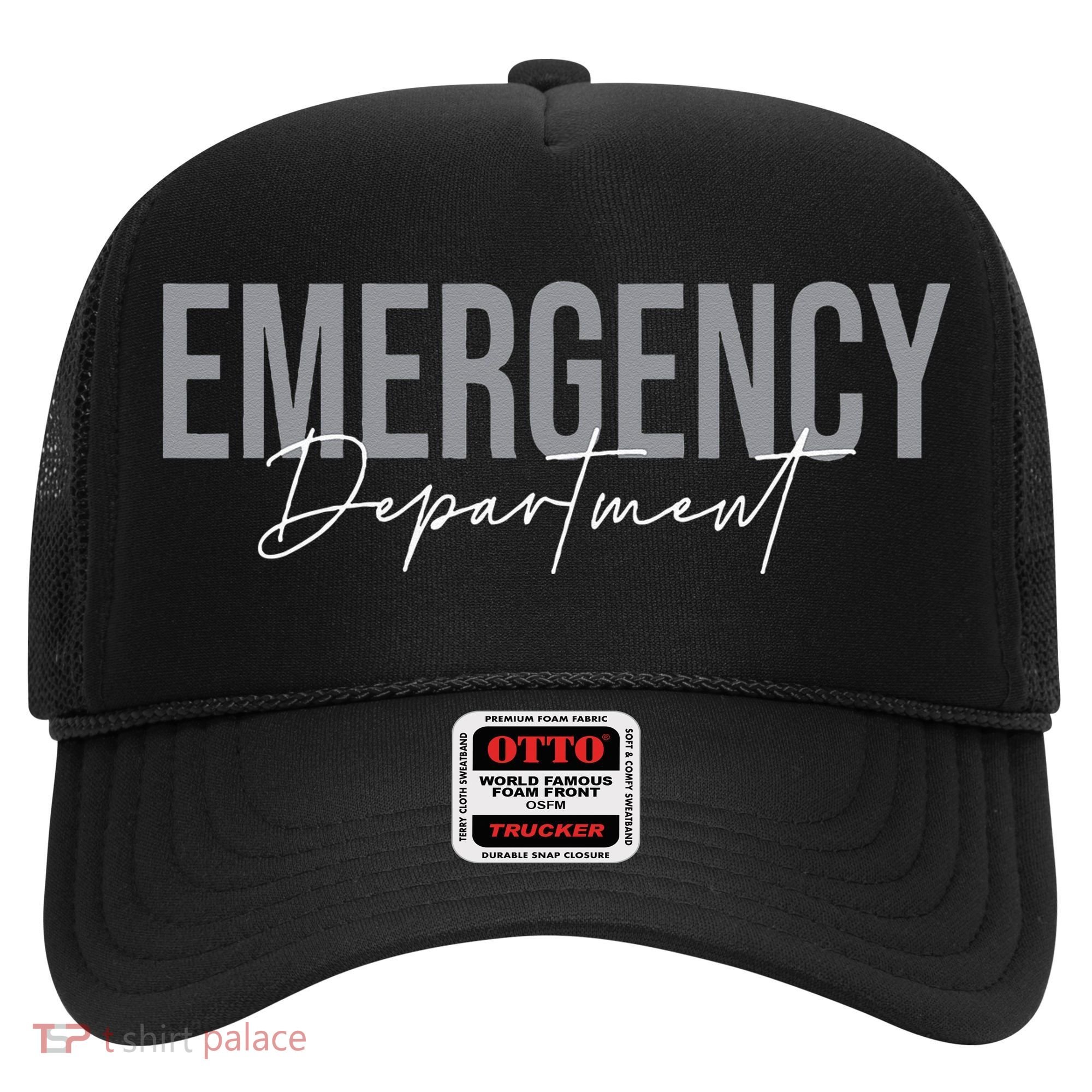 Emergency Department Emergency Room Healthcare Nursing Hat
