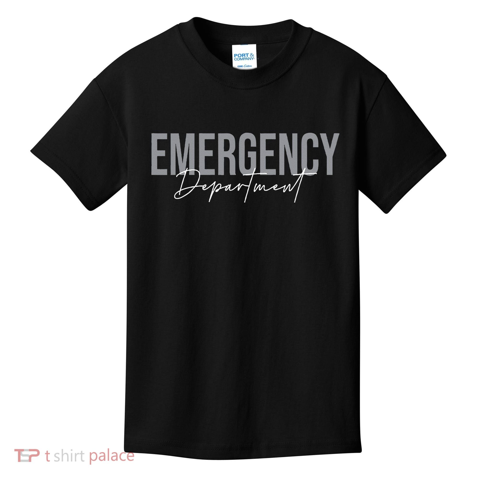 Emergency Department Emergency Room Healthcare Nursing Kids T-Shirt