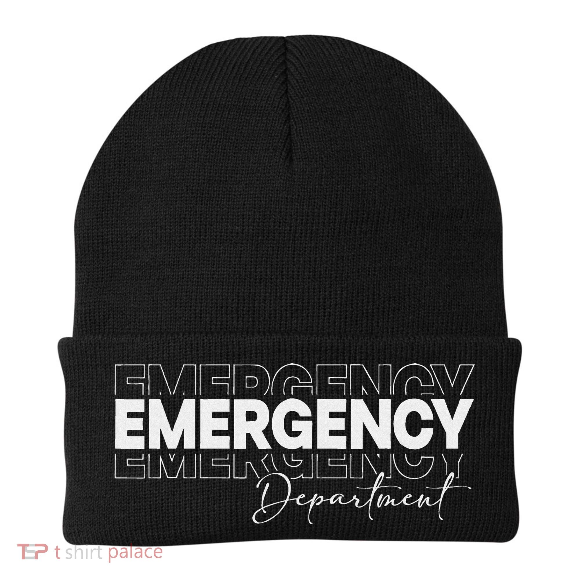 Emergency Department Emergency Room Healthcare Nursing Beanie