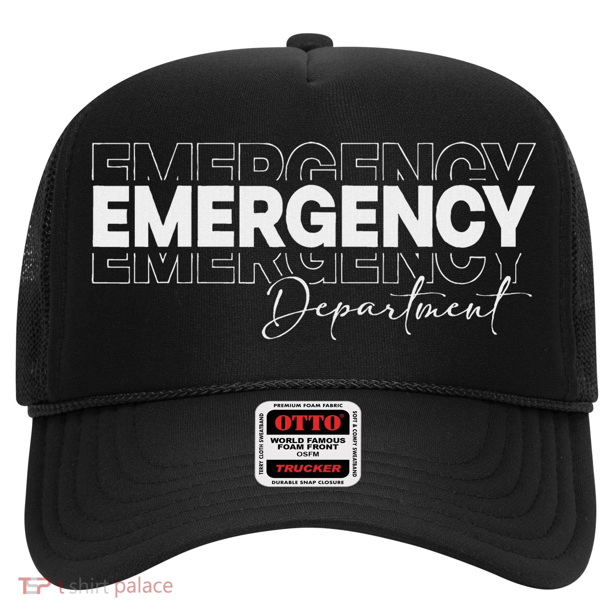 Emergency Department Emergency Room Healthcare Nursing Hat