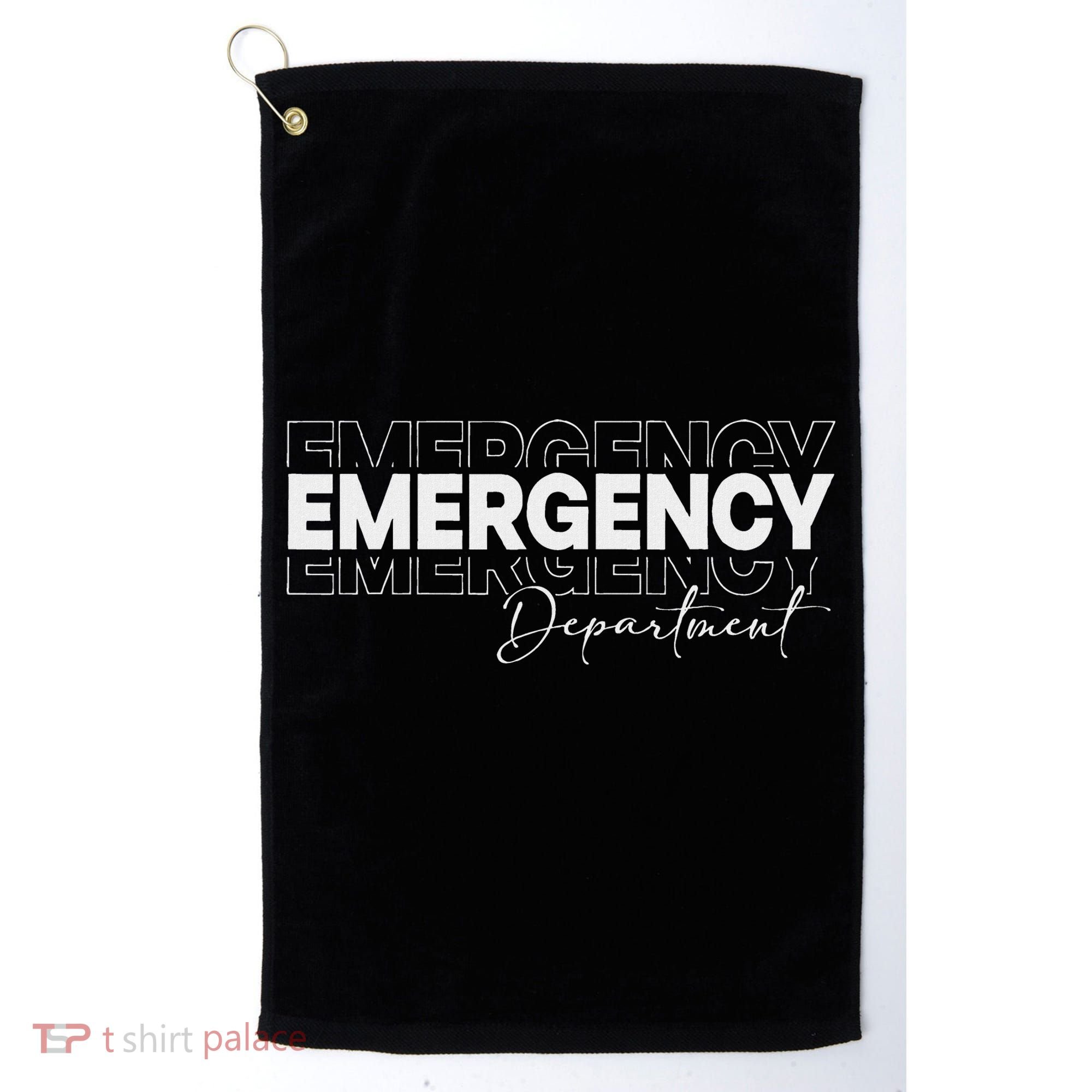 Emergency Department Emergency Room Healthcare Nursing Golf Towel