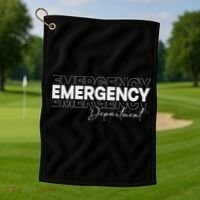 Emergency Department Emergency Room Healthcare Nursing Golf Towel thumb 1