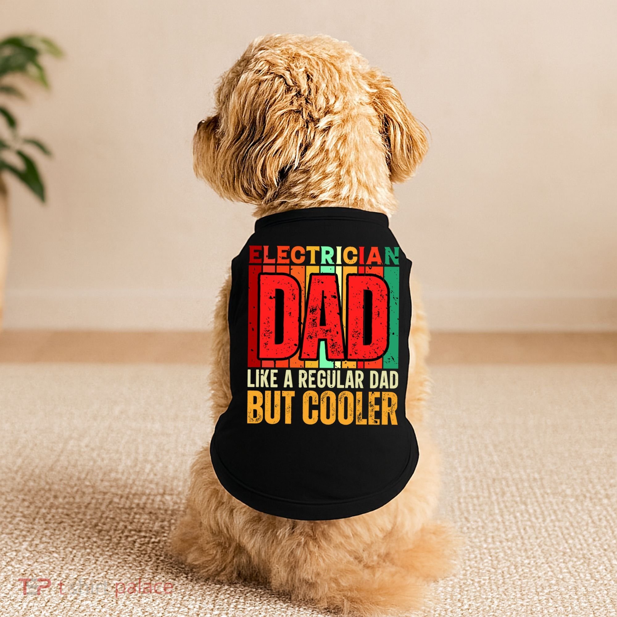 Electrician Dad Doggie Tank