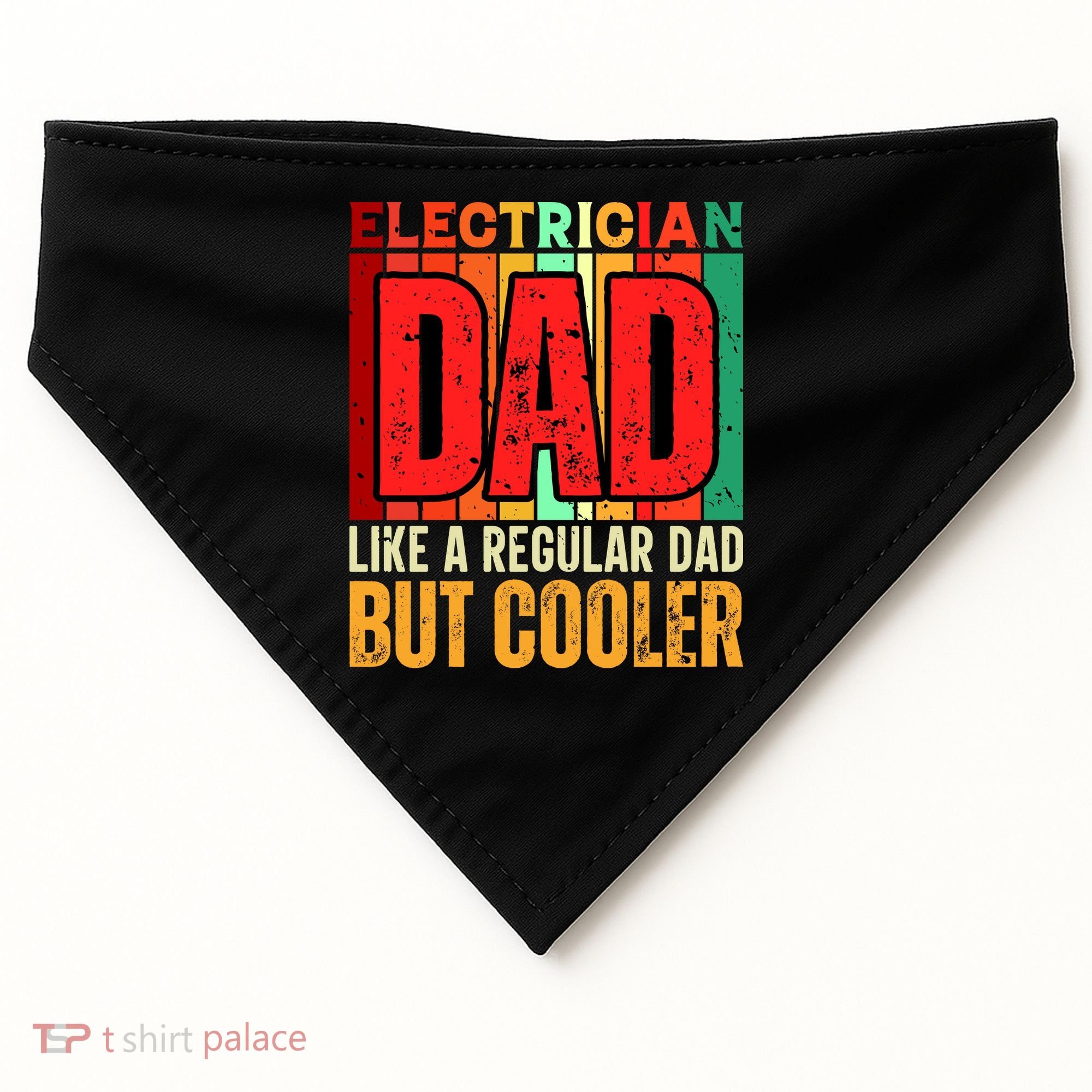 Electrician Dad USA-Made Doggie Bandana