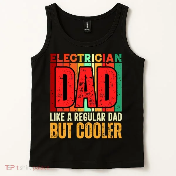 Electrician Dad Tank Top