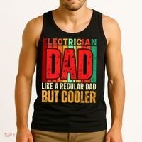 Electrician Dad Tank Top thumb 3