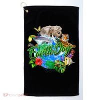 Earth Day Golf Towel thumb 0