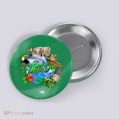 Earth Day Button
