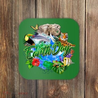 Earth Day Coaster