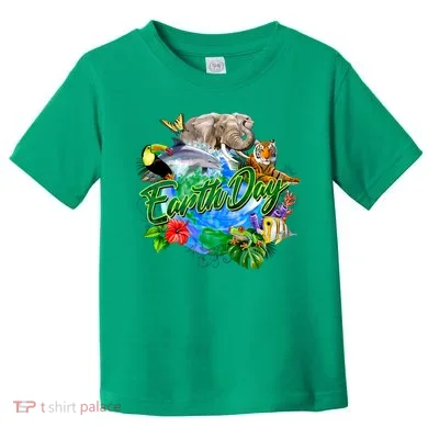Earth Day Toddler T-Shirt