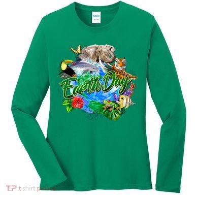 Earth Day Women's Long Sleeve Shirt