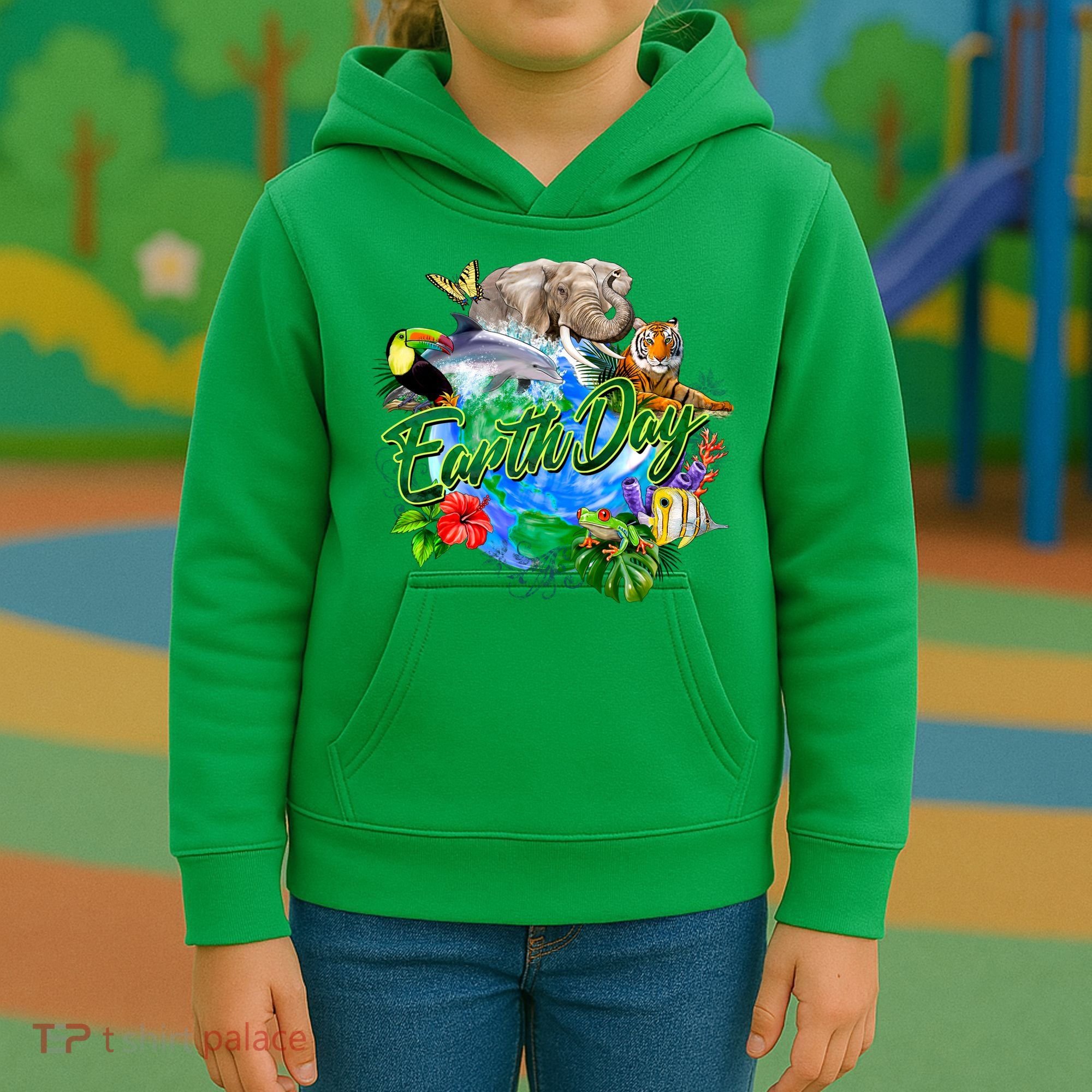 Earth Day Kids Hoodie