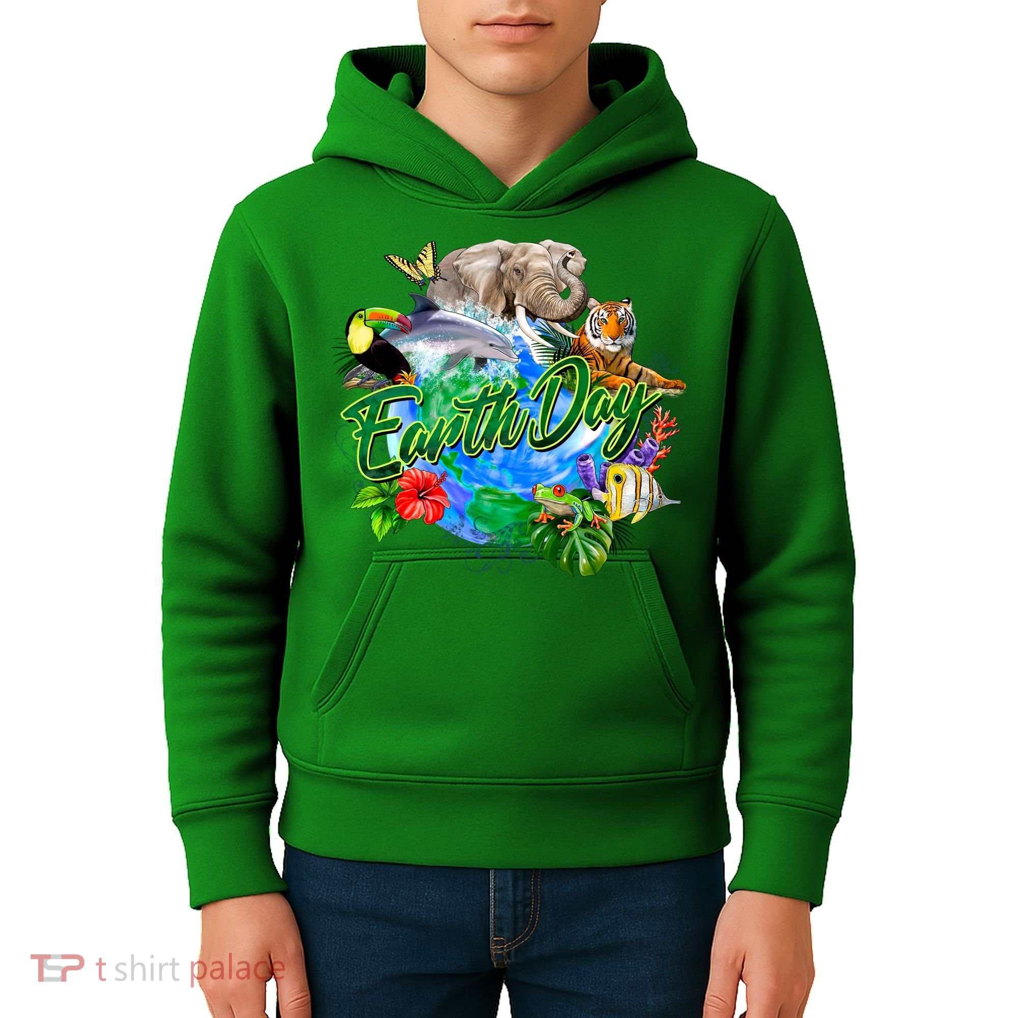 Earth Day Kids Hoodie