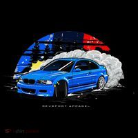 E46 Drifting USA-Made Doggie Bandana thumb 2