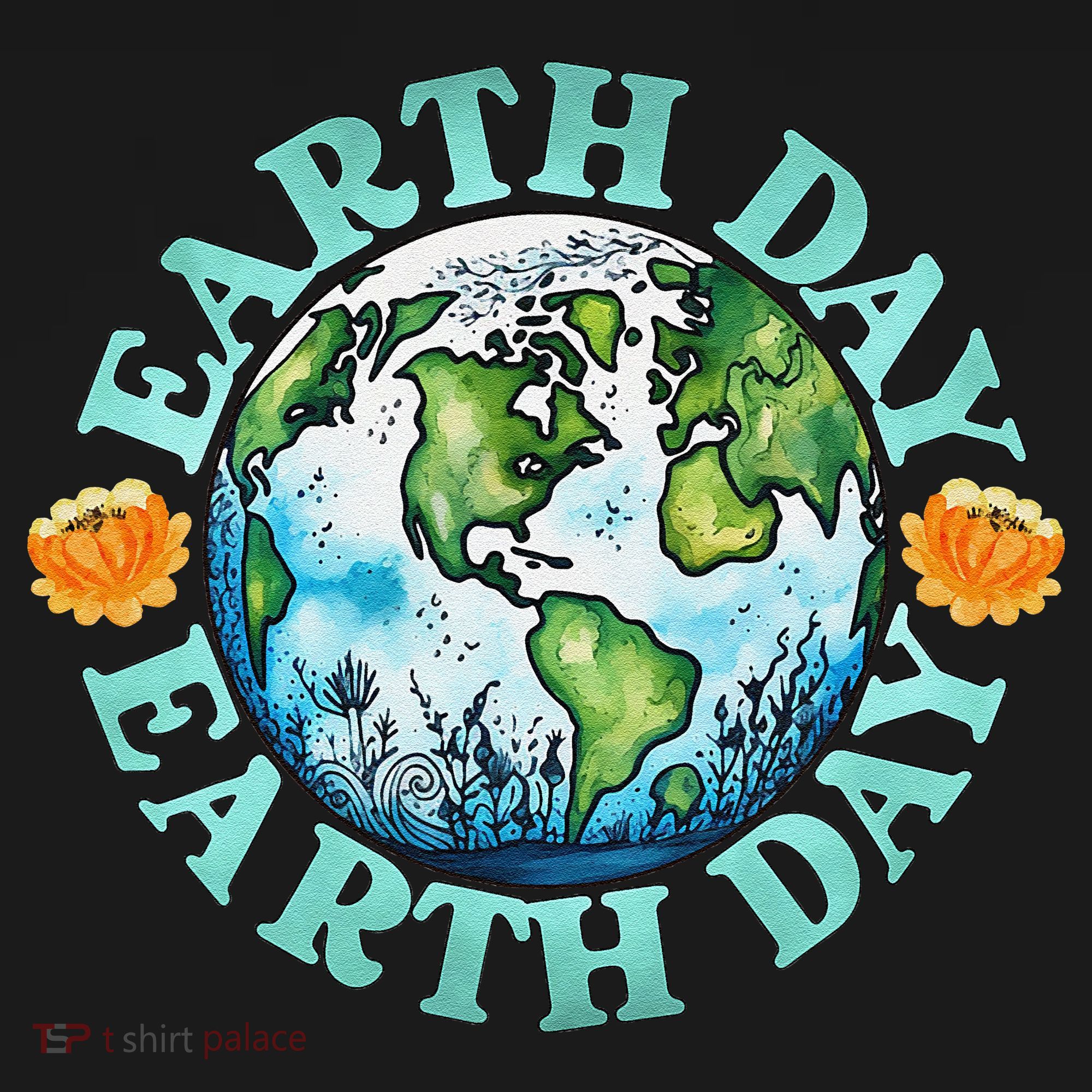 Earth Day Every Day Rainbow Globe Save The Planet Backpack