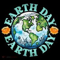 Earth Day Every Day Rainbow Globe Save The Planet Coaster thumb 2