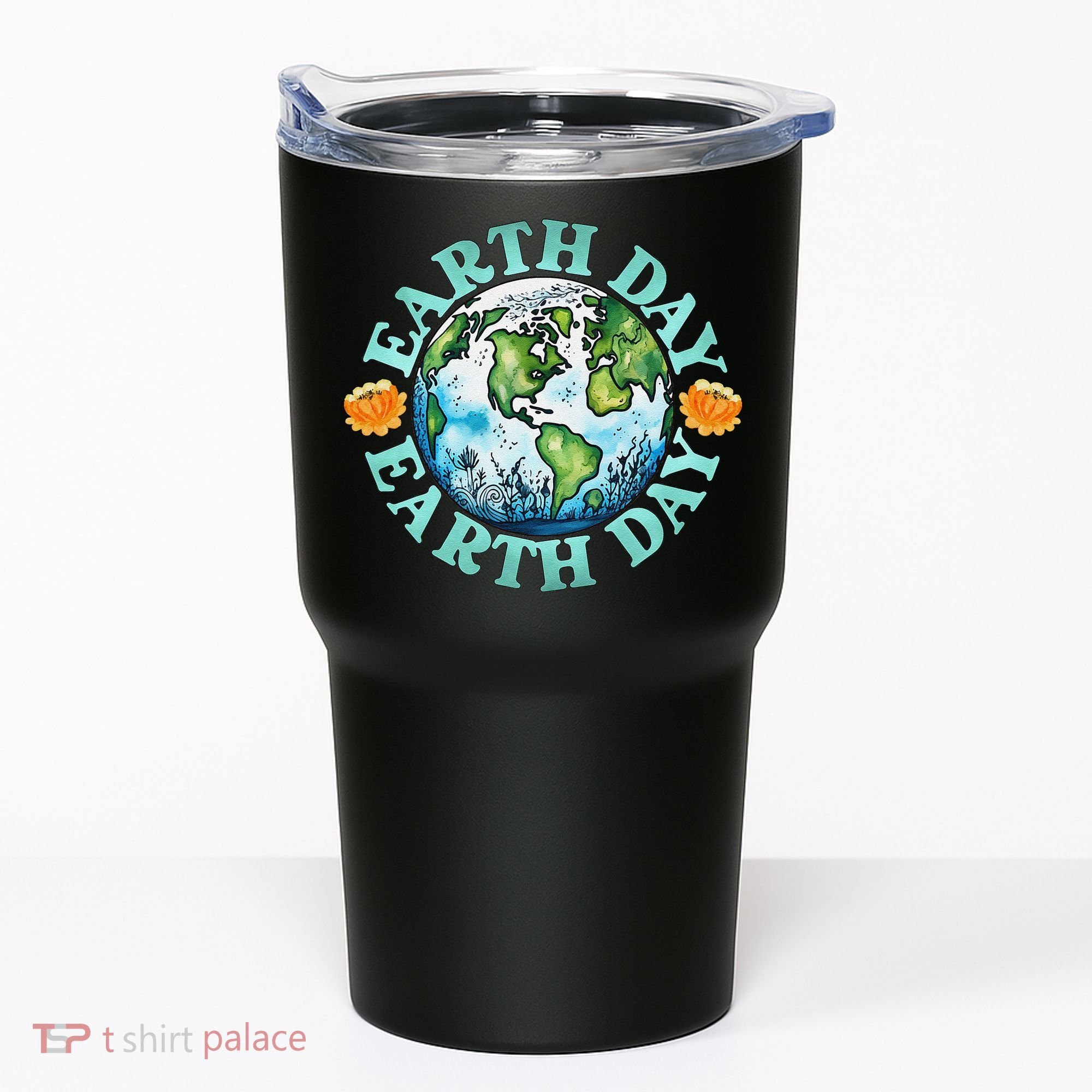 Earth Day Every Day Rainbow Globe Save The Planet Tumbler