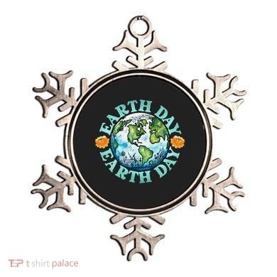 Earth Day Every Day Rainbow Globe Save The Planet Ornament
