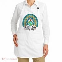 Earth Day Every Day Save Our Planet Rainbow Tree Apron thumb 2