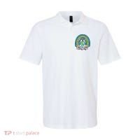 Earth Day Every Day Save Our Planet Rainbow Tree Polo thumb 0