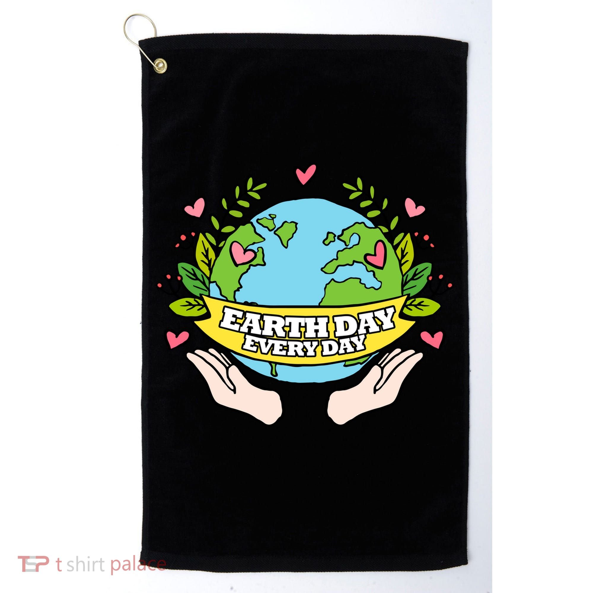 Earth Day Everyday Awareness Golf Towel
