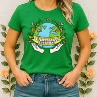 Earth Day Everyday Awareness Women's T-Shirt thumb 2