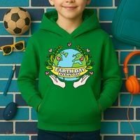 Earth Day Everyday Awareness Kids Hoodie thumb 2