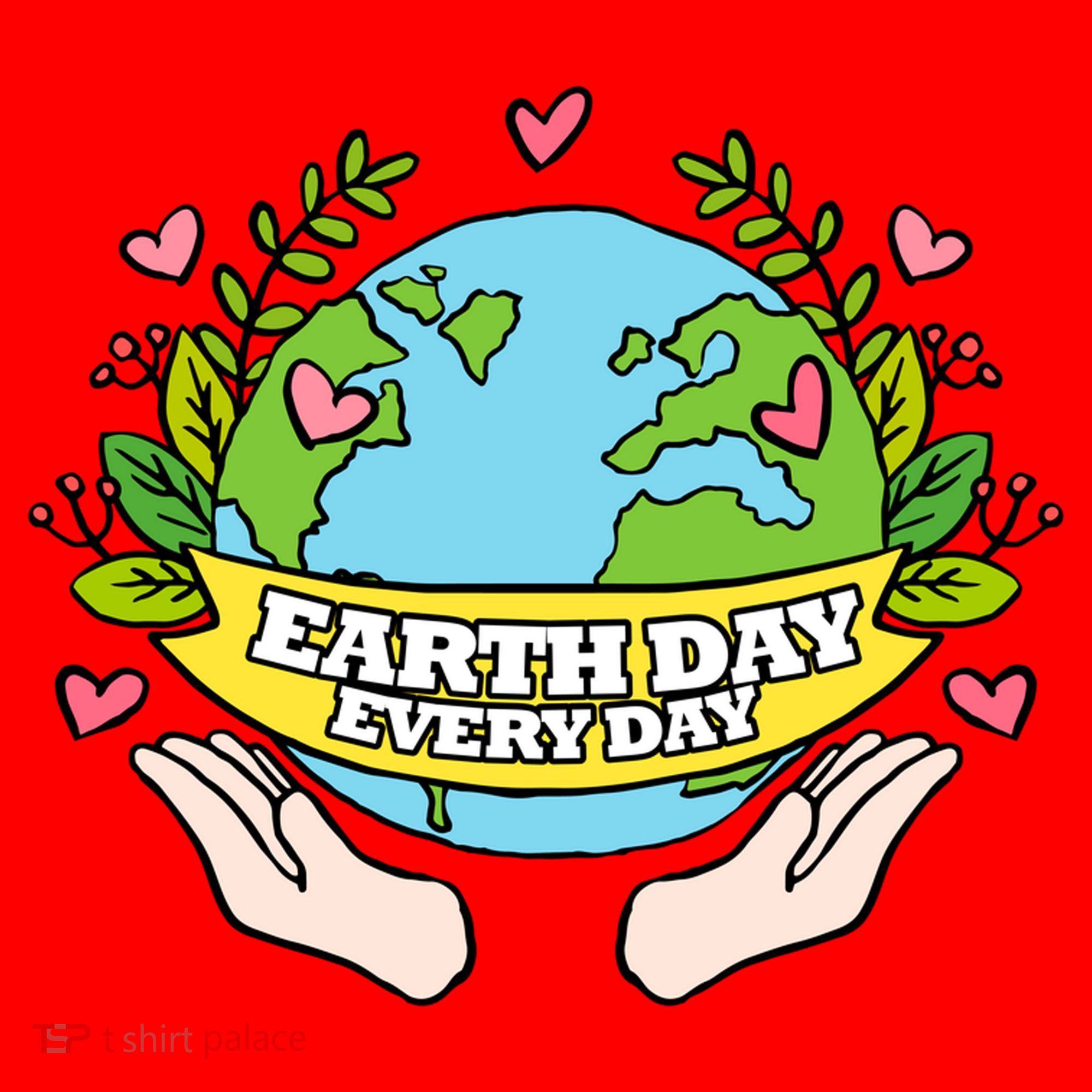 Earth Day Everyday Awareness Santa Hat