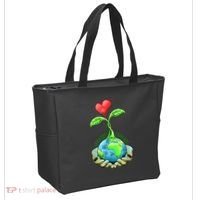 Earth Day Everyday Nature Heart Tote Bag thumb 2