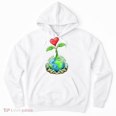 Earth Day Everyday Nature Heart Hoodie