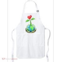 Earth Day Everyday Nature Heart Apron thumb 0