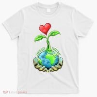 Earth Day Everyday Nature Heart T-Shirt thumb 0