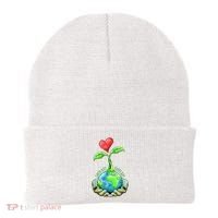 Earth Day Everyday Nature Heart Beanie thumb 0